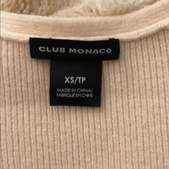 Club Monaco peplum knit top - Picture 2 of 3